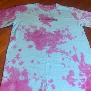 Odd Future tie-dyed short sleeve tshirt Boys size M.